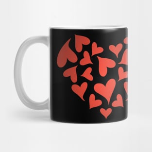 Valentine-hearts Mug